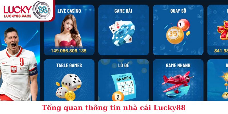 Tổng quan thông tin nhà cái Lucky88